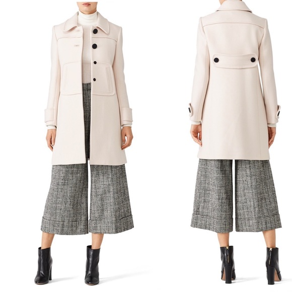 Tara Jarmon Jackets & Blazers - Tara Jarmon Light Pink Coat NWOT